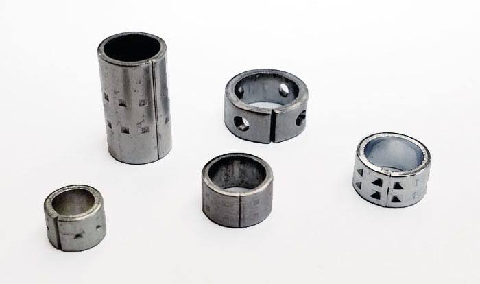Precision metal bushings